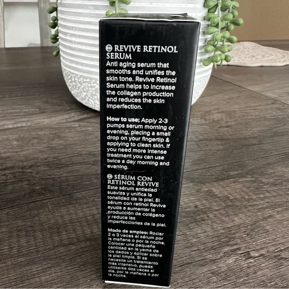 Nexxt Revive Retinol Serum 1 oz. Factory Sealed New In Box - Picture 7 of 9